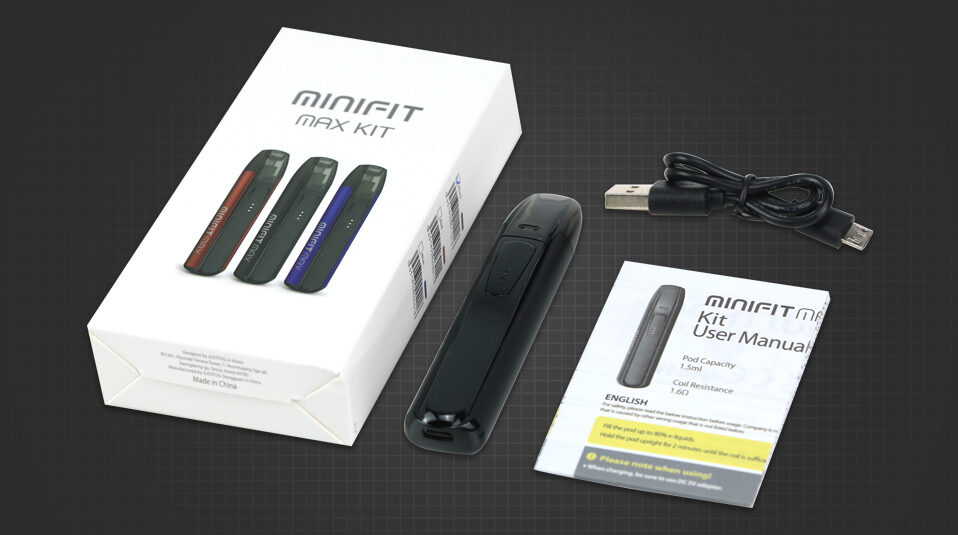 Justfog Minifit Max Kit Kutu İçeriği