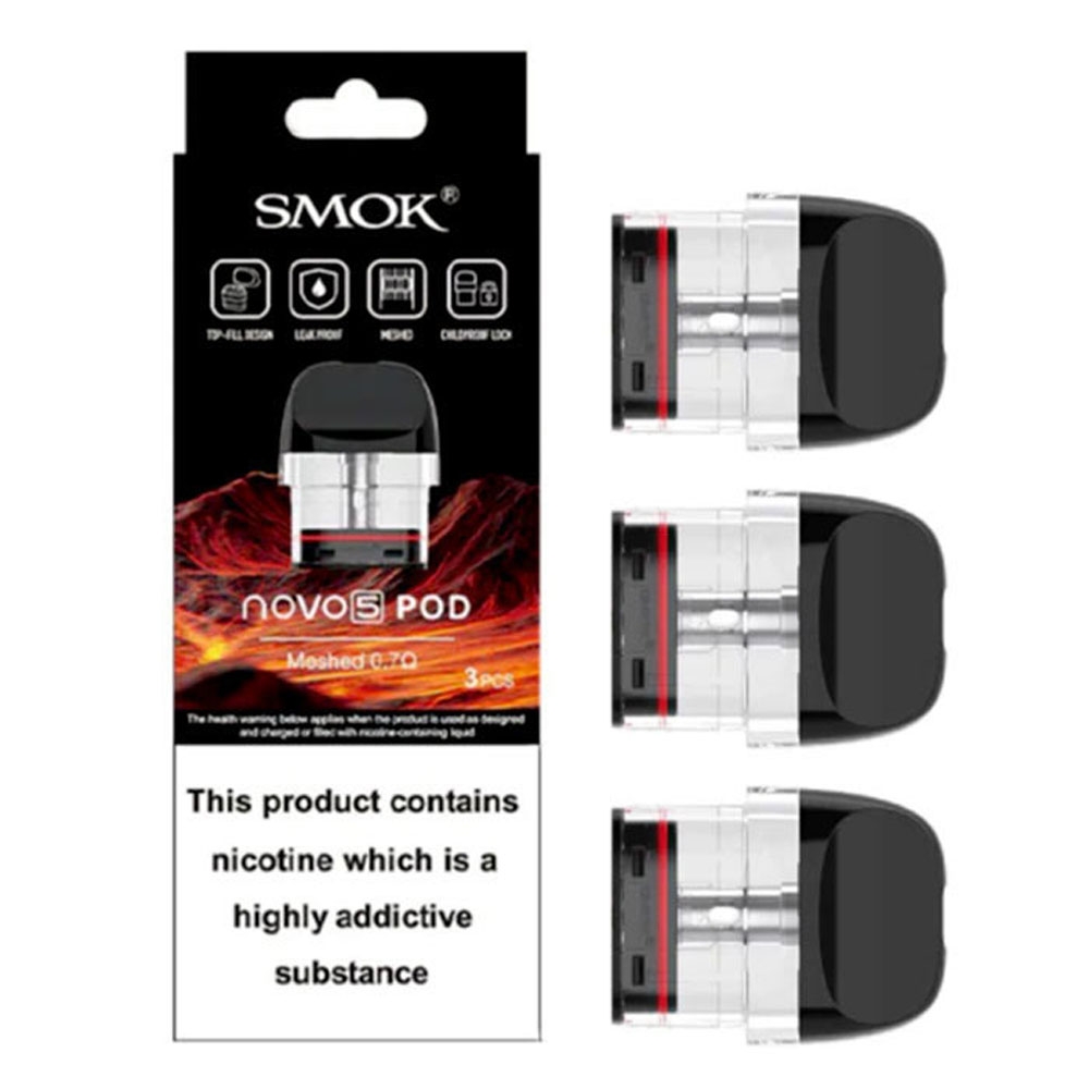 Smok Novo 5 Kartuş Paket İçeriği